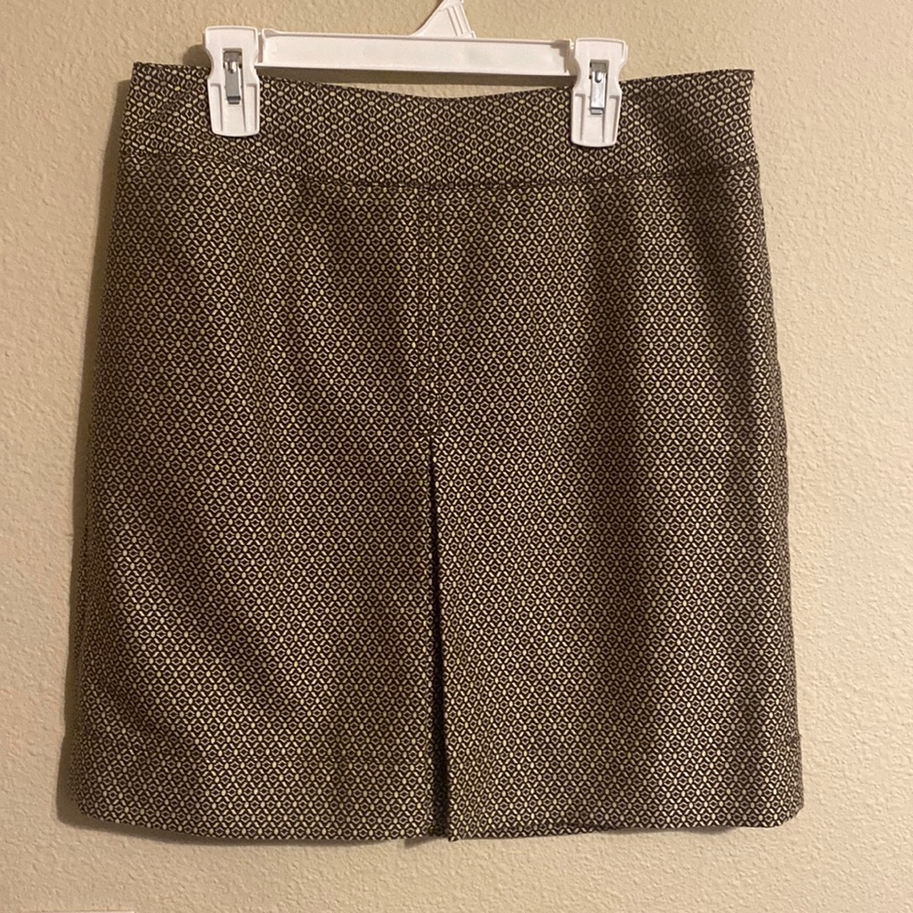 Loft geometric shape print pencil skirt size 2P